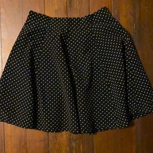 Forever 21 polka-dot skirt